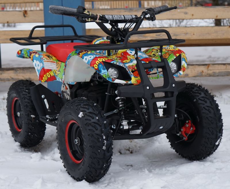 Электроквадроцикл MOTAX Mini Grizlik X-16 Big Wheel 1000W